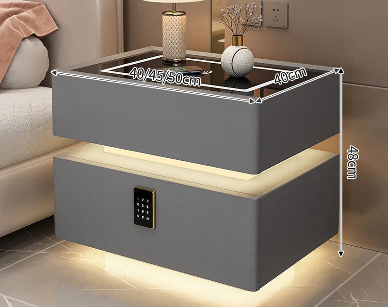 NEXO™ Intelligent Smart Nightstand with Storage by PurelyhomeDeco