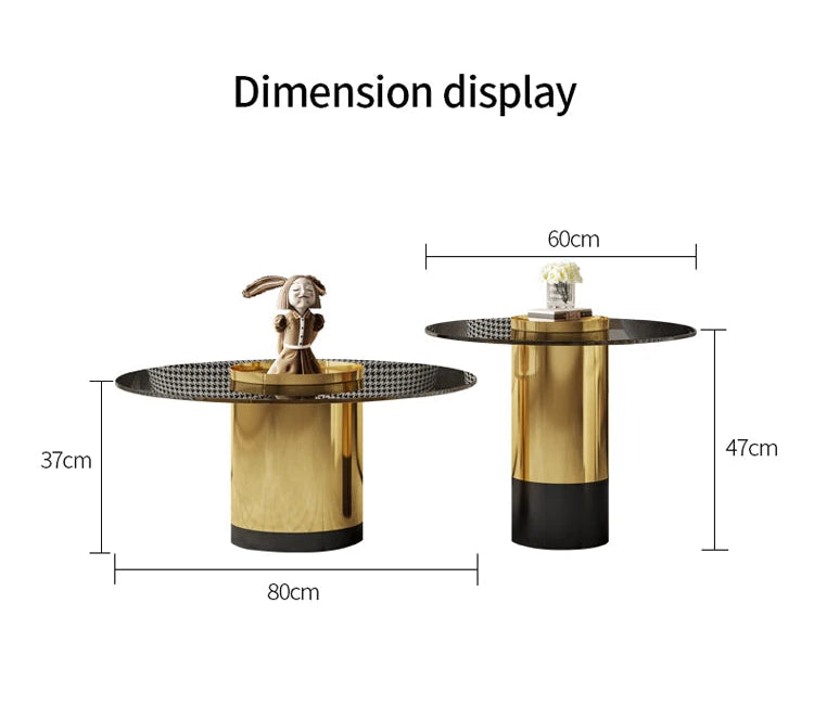 NORDORA GOLD™Coffee Table by PurelyhomeDeco