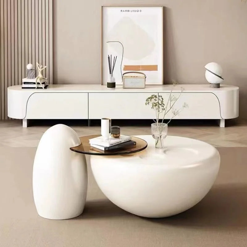 LINEA D’ORO™ Narrow Designer Coffee Table by PurelyhomeDeco