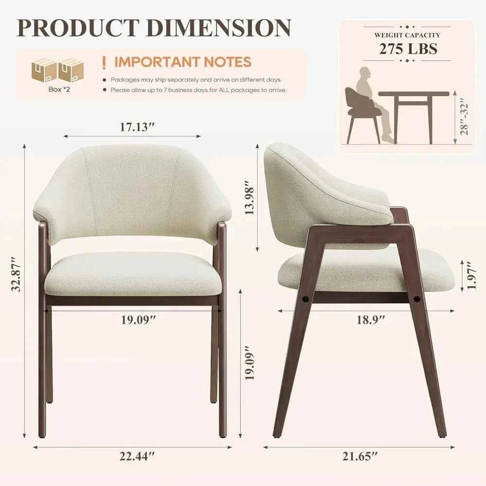 Arvanta™ Dining Chairs – Set of 4 by PurelyhomeDeco