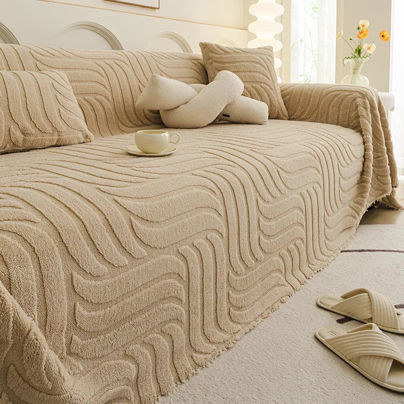 VÉLUNA™ Plush Sofa Cover