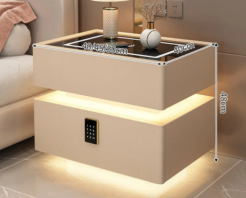 NEXO™ Intelligent Smart Nightstand with Storage by PurelyhomeDeco