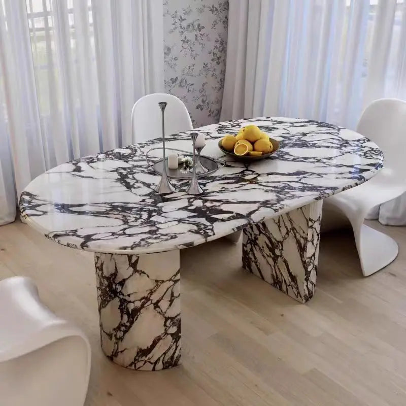 Monolith High-Hardness Stone Dining Table