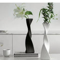 Helix Noir Vase by PurelyhomeDeco
