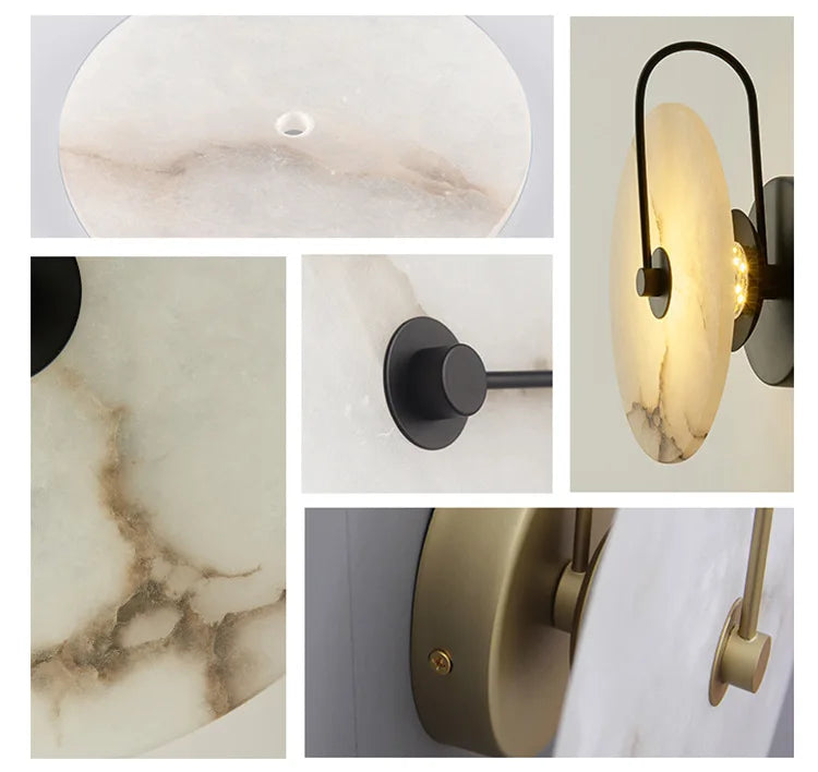 Selene Stone Wall Lamp