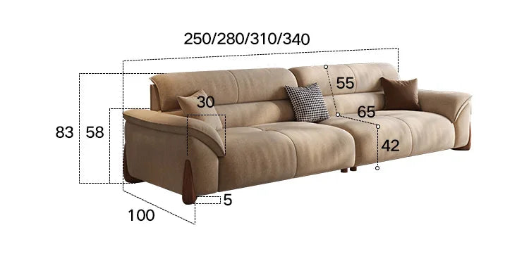 CASA BIANCA™ Luxury White Sofa & Armchair Set