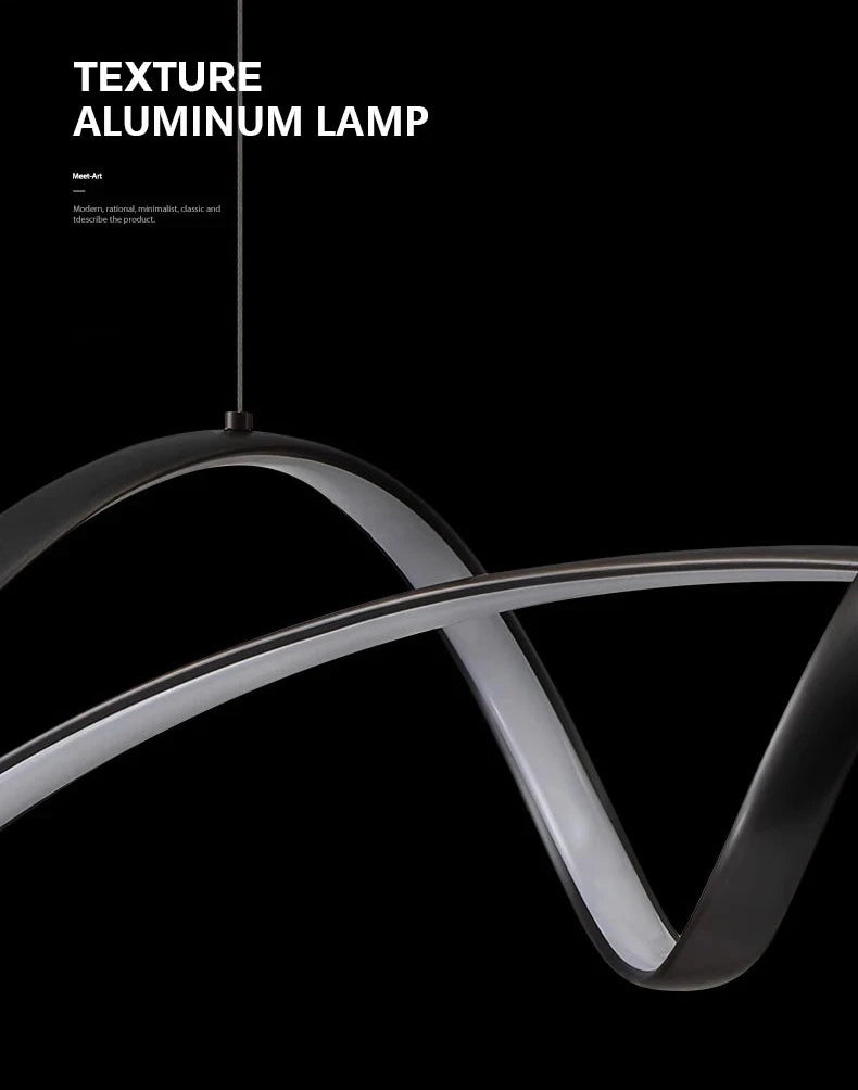 Élan Linea – Modern Minimalist LED Luxury Chandelier | Restaurant · Bedroom · Bar Lighting