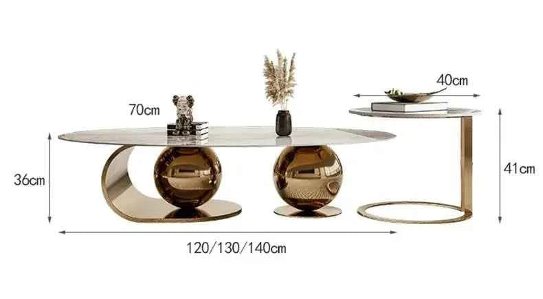 Alba Scultura™ – Designer Irregular White Marble Coffee Table by PurelyhomeDeco