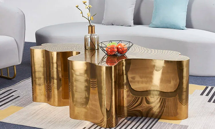 KYRONZA™ Premium Gold Accent Table by PurelyhomeDeco