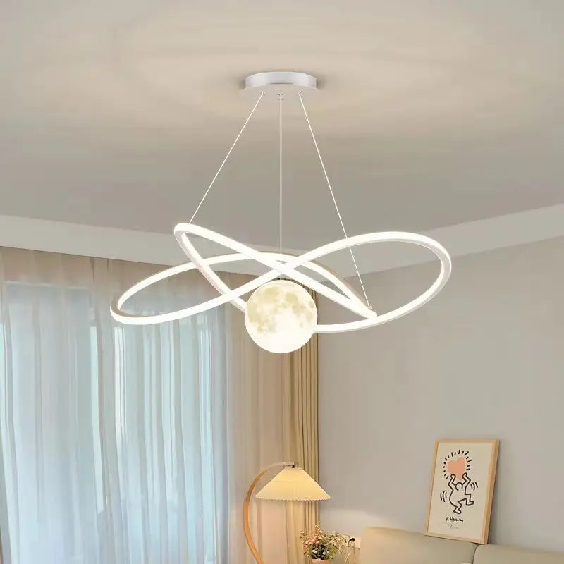 Luna Lux – Moon Shaped Designer Pendant Lamp