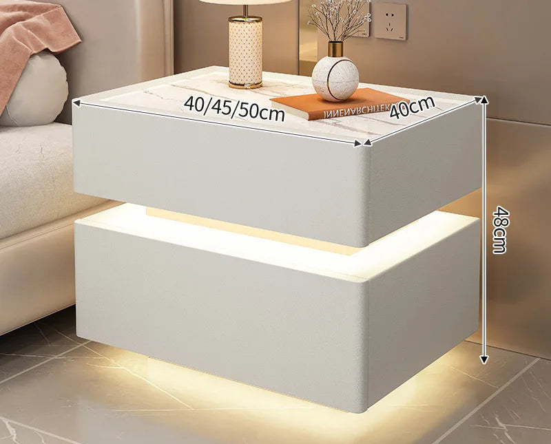 NEXO™ Intelligent Smart Nightstand with Storage by PurelyhomeDeco