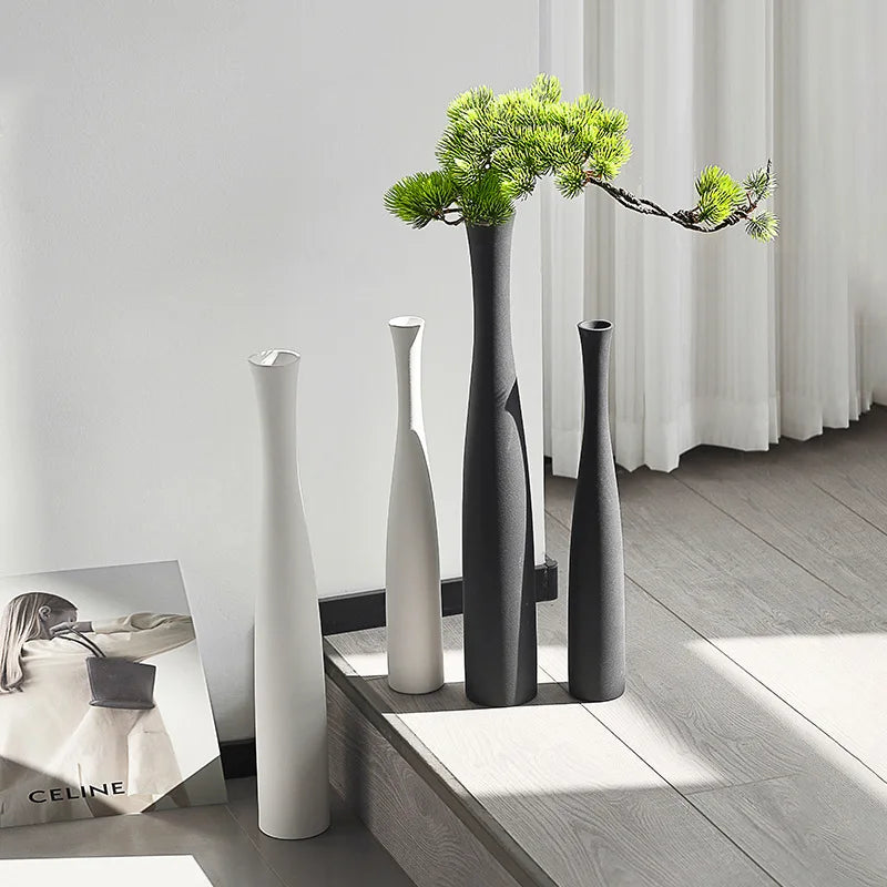 Ivory Spire Vase by PurelyhomeDeco