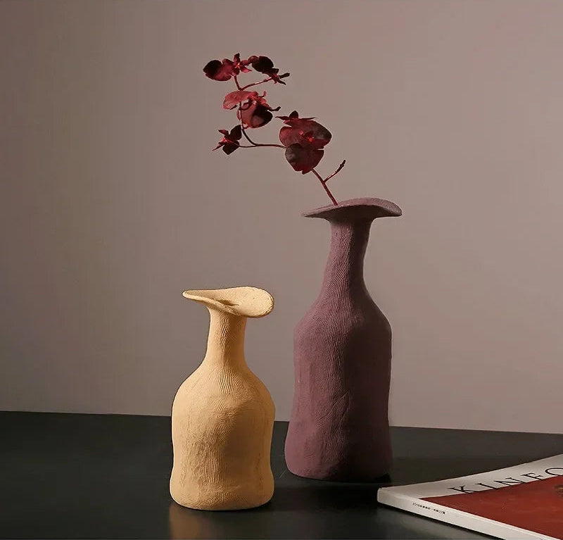 Morandi Still Vase by PurelyhomeDeco