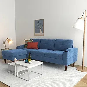 AUREVIO CONNECT™ L-Shape Convertible Sofa by PurelyhomeDeco