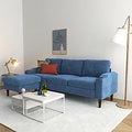 AUREVIO CONNECT™ L-Shape Convertible Sofa by PurelyhomeDeco