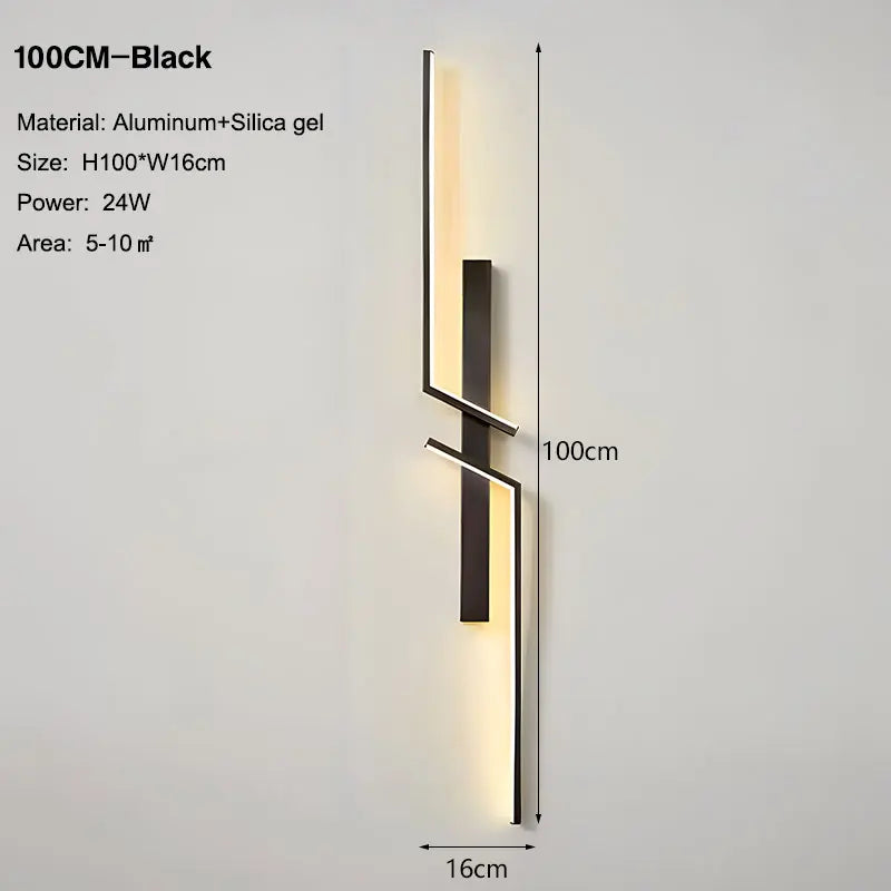 Obsidian Lux Wall Lamp