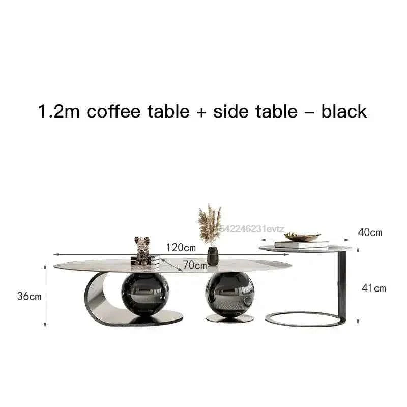 Alba Scultura™ – Designer Irregular White Marble Coffee Table by PurelyhomeDeco