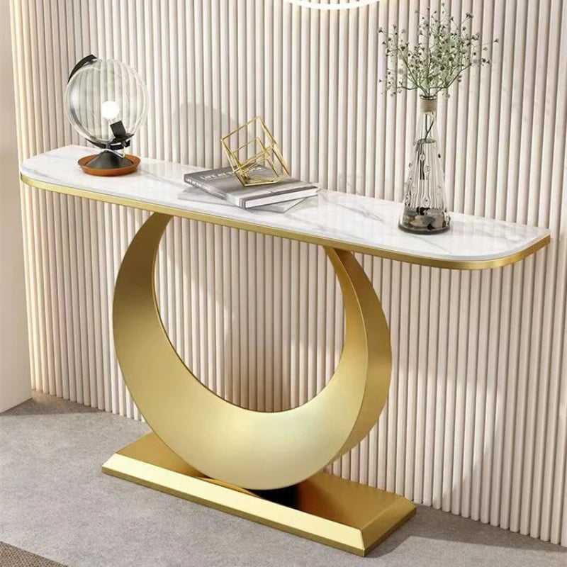KALYX Modern Slab Hallway Console by PurelyhomeDeco