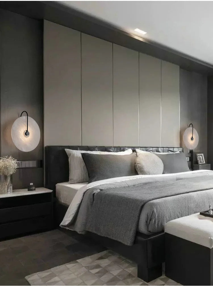 Selene Stone Wall Lamp