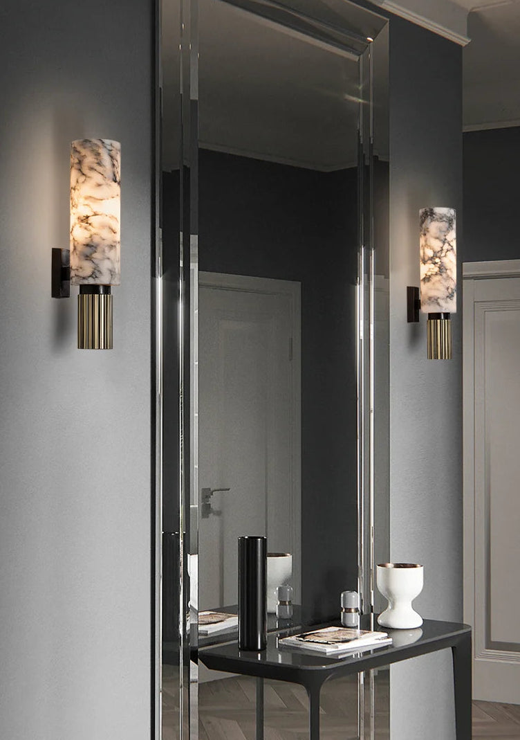 Alabaster Aura Lamp by PurelyhomeDeco