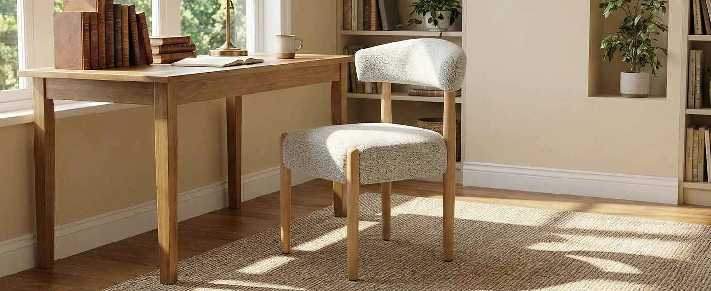 Curvena™ Upholstered Dining Chairs – Set of 4 by PurelyhomeDeco