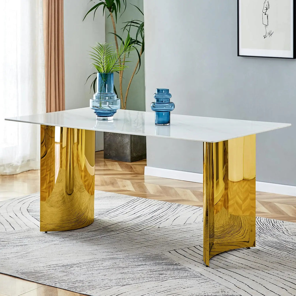 NEXRA™ Modern Marble Multi-Space Table