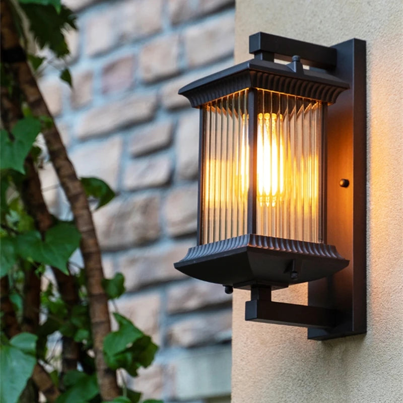 Aegis Outdoor Wall Lamp by PurelyhomeDeco