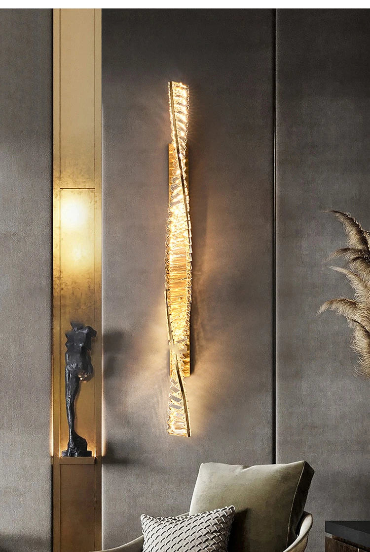 Icon Gold Linear Sconce by PurelyhomeDeco