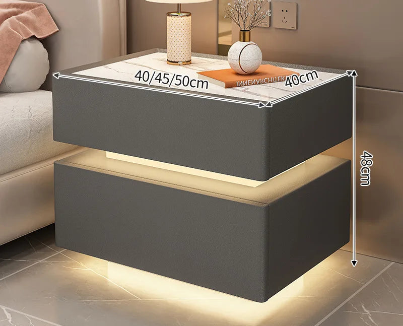 NEXO™ Intelligent Smart Nightstand with Storage by PurelyhomeDeco