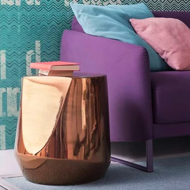 AUREA SOTTILE™ Italian Slim Gold Side Table by PurelyhomeDeco